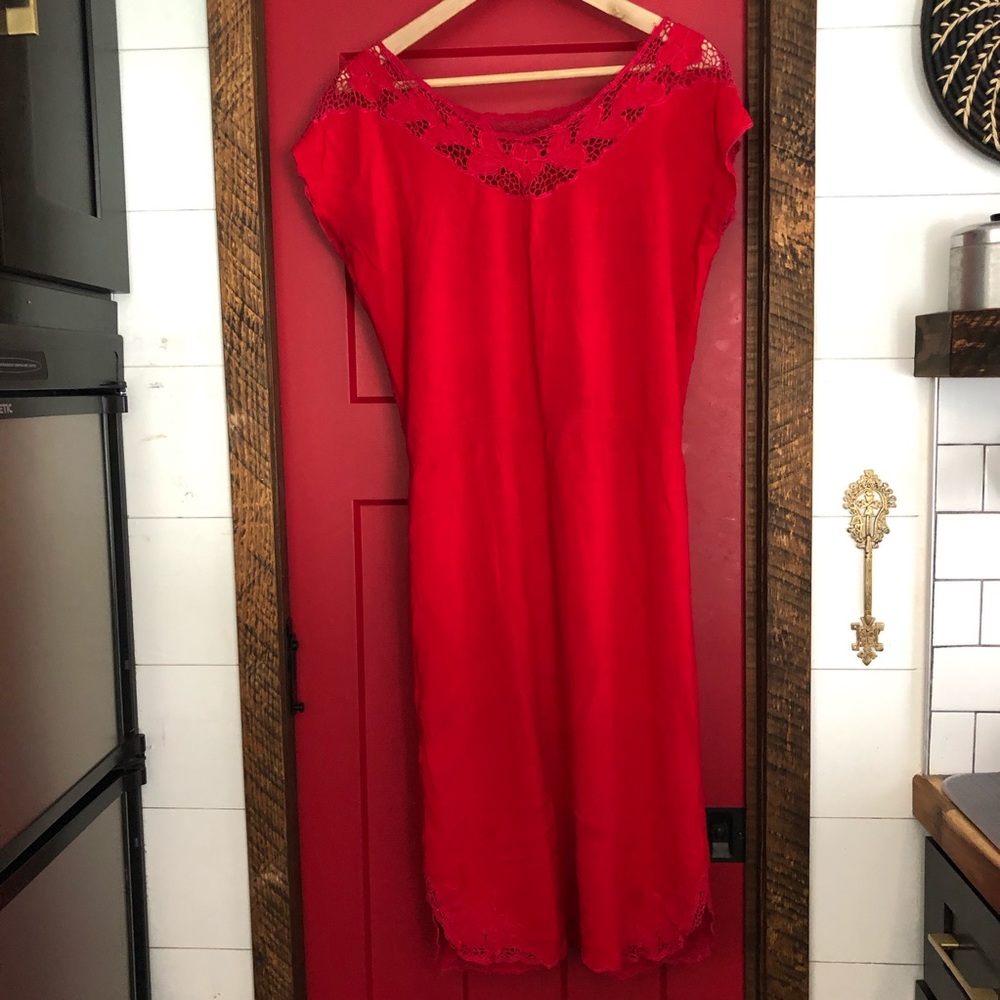 Red Vintage Dress